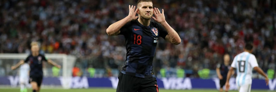 Croatia is the 2018 World Cup Quarterfinals Betting favorite against Russia.