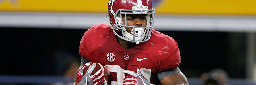 Damien Harris is one of the reasons to bet on Alabama at the 2017-18 College Football Playoff.