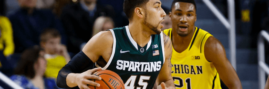The Spartans will be looking to continue their basketball streak by beating Purdue.