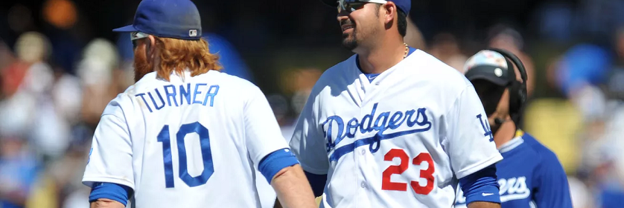 The Dodgers head into Thursday's matchup as MLB betting favorites.