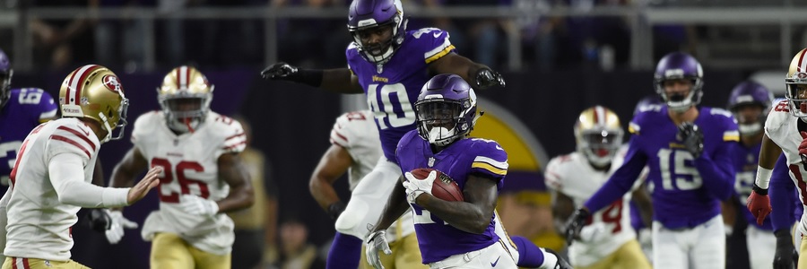 The Vikings improved to 2-1 in NFL preseason action by getting past San Francisco 32-31 in a Week 3 thriller.