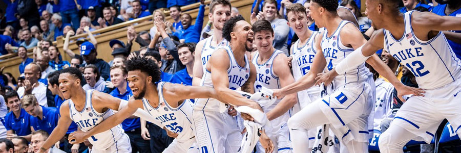 Duke comes in as one of the College Basketball Betting favorites to win it all in 2018.