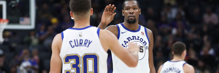Kevin Durant won't play in Blazers vs Warriors Game 1.