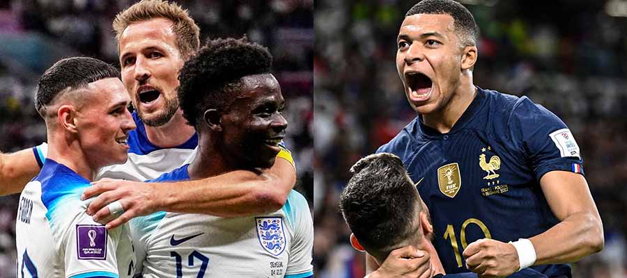 England vs France Odds, Prediction & Analysis - FIFA World Cup Quarterfinals