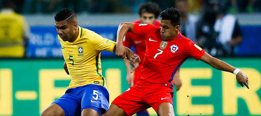 FIFA World Cup Qualifiers Odds - CONMEBOL Chile vs Brazil Must Bet Game