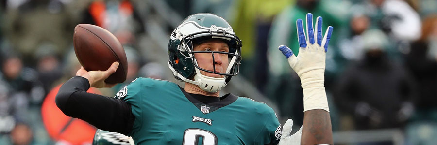 By starting Nick Foles, the Eagles became the underdog at the NFL Spread.