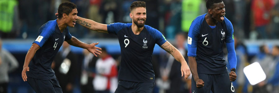 France comes in as the betting favorite at the 2018 World Cup Final Odds.