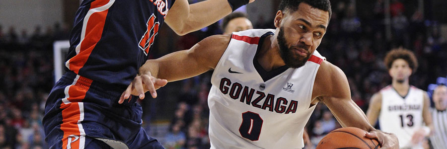 Eastern Washington vs Gonzaga Bulldogs 2019 College Basketball Odds & Analysis.