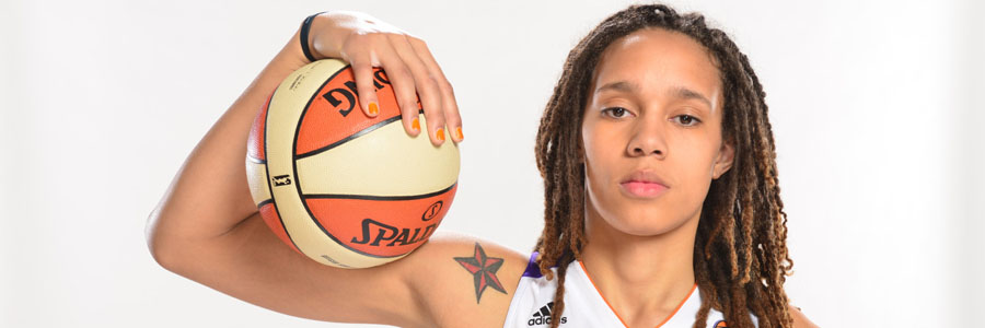 Brittney Griner is one of the WNBA Betting favorites to win Defensive Player of the Year.