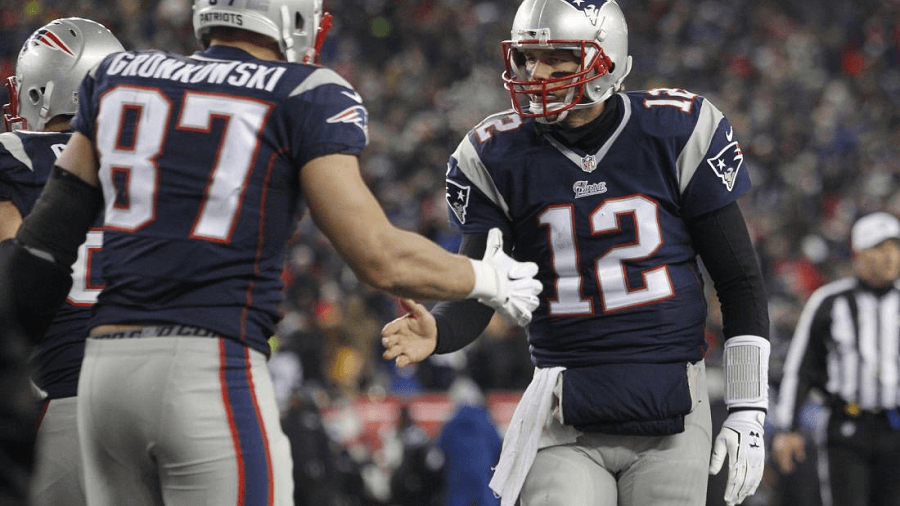Gronkowski and Brady can make or break for the championship at any moment.