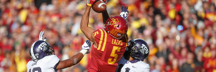 According to the College Football Week 12 Betting Odds, Iowa State is a huge favorite to beat Baylor.