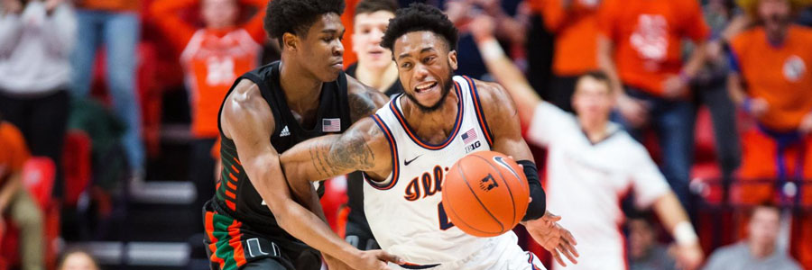 The Illini shouldn't be one of your College Basketball betting picks of the week.