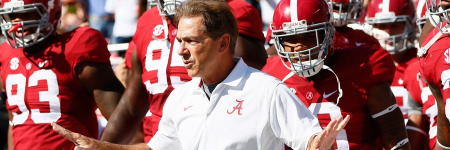 Once again, Alabama is the betting favorite to win the College Football National Championship.