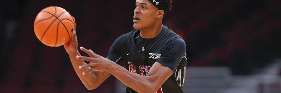 Jemerrio Jones is one of the reasons to consider New Mexico State as a potential NCAAB Betting Pick for 2018 March Madness.