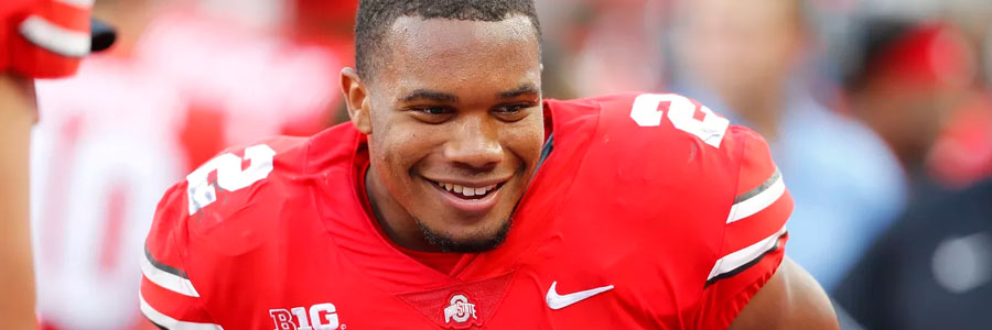 Freshman J.K. Dobbins is on fire with 353 rushing yards in two games.