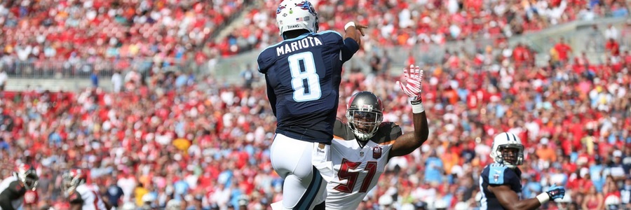 Quarterback Marcus Mariota is clearly the real deal for better NFLL betting chances as Tennessee has a powerful rushing attack.