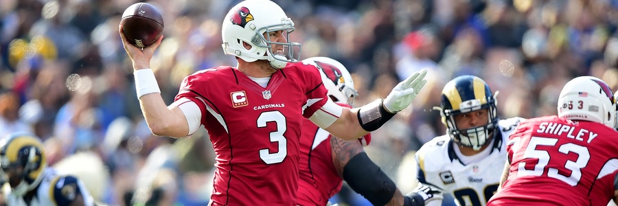 The Cardinals head into Thursday's game as NFL odds favorites. 