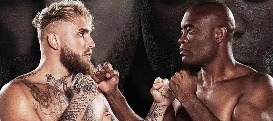 Jake Paul vs Anderson Silva Lines, and Best Boxing Odds this Weekend