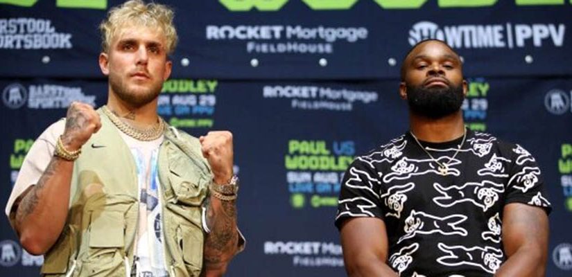 Jake Paul vs Tyron Woodley Boxing Betting Update Is It Jake a Celebrity Match