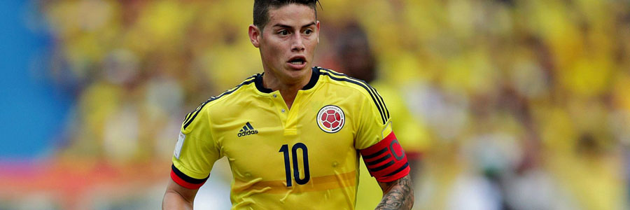 Colombia comes in as the 2018 World Cup Betting favorite against Senegal.