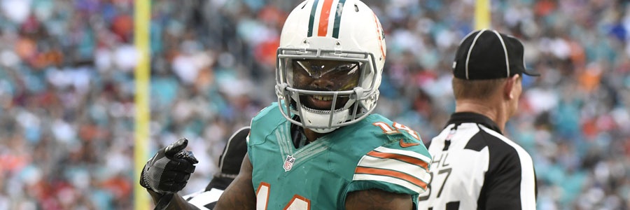 Jarvis Landry and the Dolphins come in as underdogs at the NFL Week 17 Odds against the Bills.