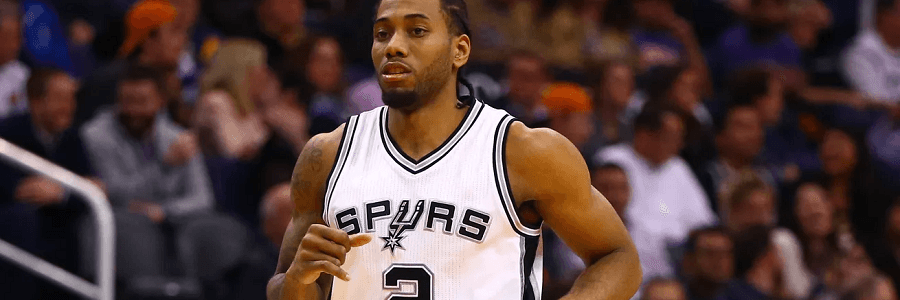 Kawhi Leonard is showing why he's one of the best players in the Spurs squad.