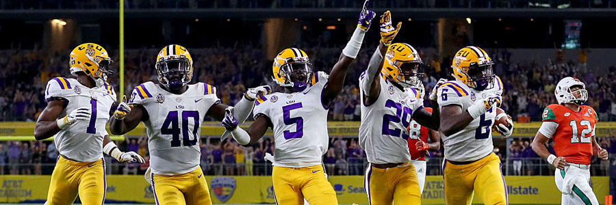LSU is not on the list of safe NCAA Football Bowl Picks.