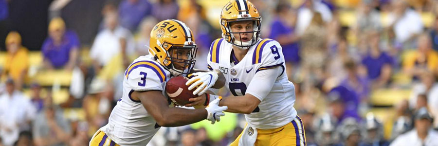 LSU is one of the favorites for College Football Week 8.