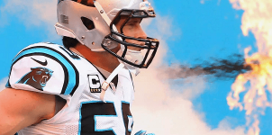 Luke Kuechly, the Panthers defensive captain and main weapon.