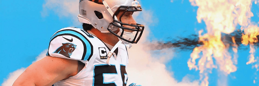 Luke Kuechly, the Panthers defensive captain and main weapon.