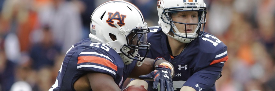 Auburn are the favorites in the betting odds for Week 4 agains Missouri.