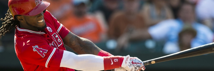 MLB Betting: The Halos aren’t sure on the status of center fielder Cameron Maybin as he remained out of the Angels' lineup Sunday.