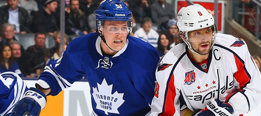Maple Leafs at Capitals NHL Odds