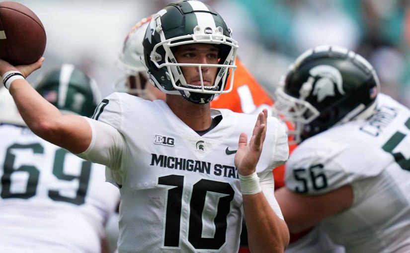 Maryland vs #7 Michigan State NCAAF Betting Analysis & Picks