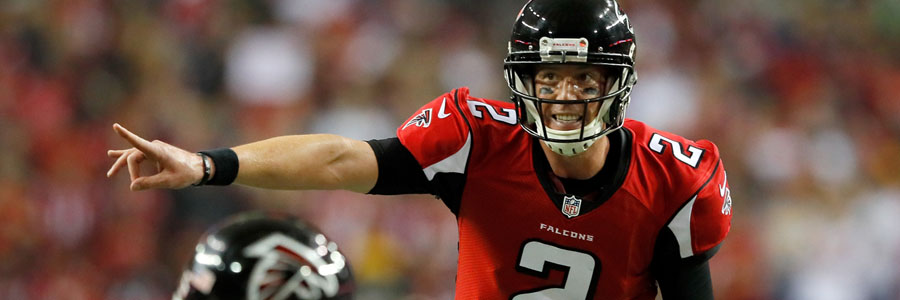 The Falcons are slight underdogs for NFL Week 9.