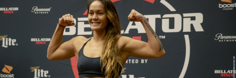 Ilima-Lei Macfarlane is one of the favorites at the Bellator 220 Odds.