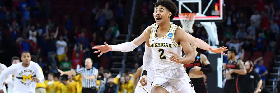 The NCAA Basketball Championship Odds for Michigan are not very good.