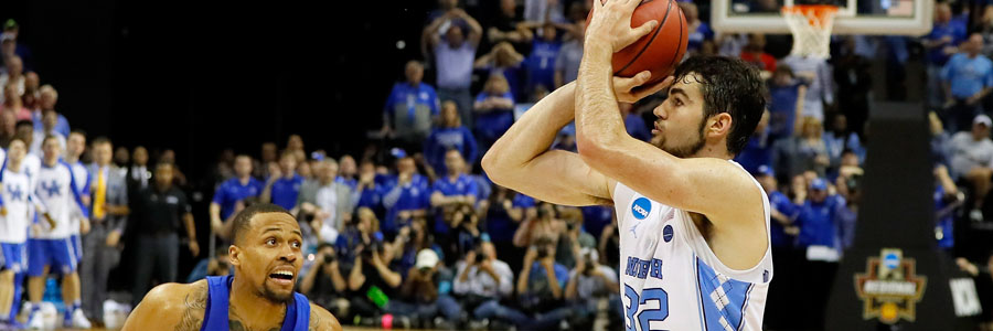 The College Basketball Championship Odds for North Carolina are not very good.