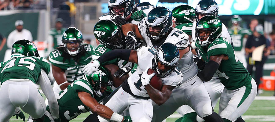 NFL 2021 Season: Philadelphia Eagles vs NY Jets Betting Analysis & Prediction