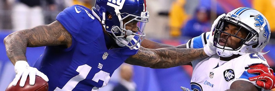 Giants are Slight NFL Betting Favorites vs. Lions This Sunday