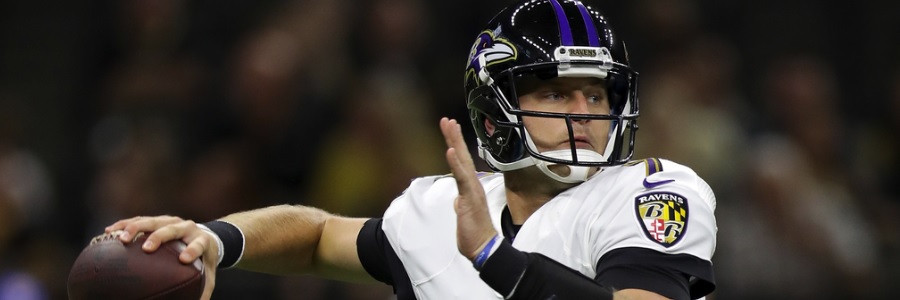 For the NFL Preseason Odds for Week 1 opener, don’t expect to see Flacco suit up, meaning Baltimore will start backup Ryan Mallett.