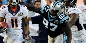 The Pantherrs are favored in the NFL odds by -7.