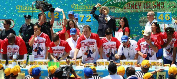 Nathan's 4th of July Hot Dog Eating Contest Betting ...