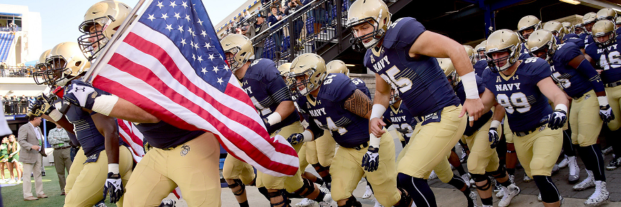 College Football Week 12 Betting Preview & Pick: Navy vs. Notre Dame.