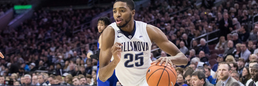 Once again, Villanova is huge favorite at the NCAAB Odds.