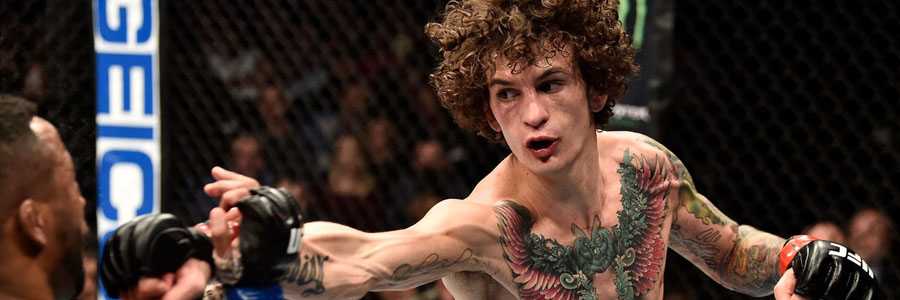 Look for an upset by Sean O’Malley at the UFC 222 Betting Odds.
