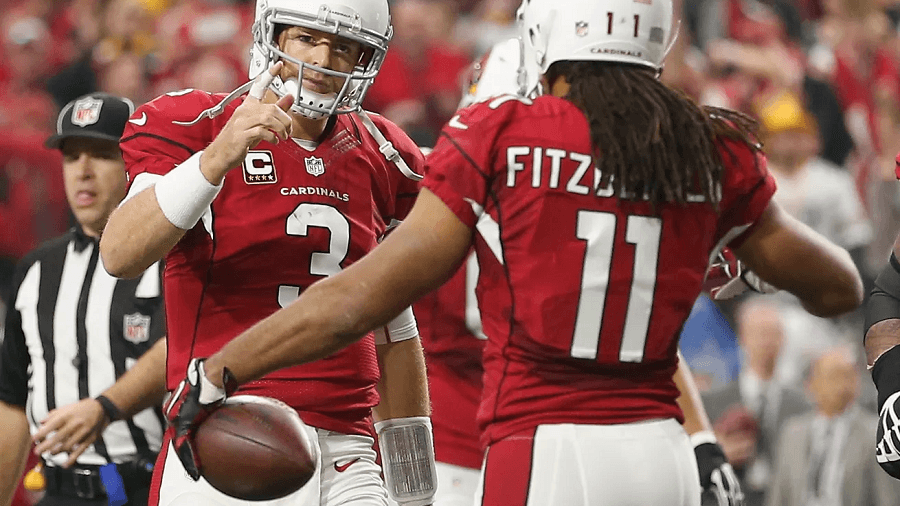 Carson Palmer and Larry Fitzgerald, that's a top notch QB/WR combo right there.