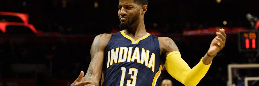 Paul George and company want another win vs the Hawks.