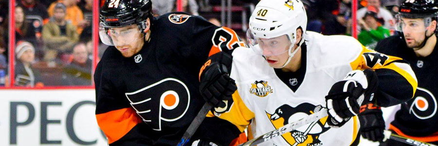 Penguins vs Flyers NHL Week 20 Odds & Game Info.
