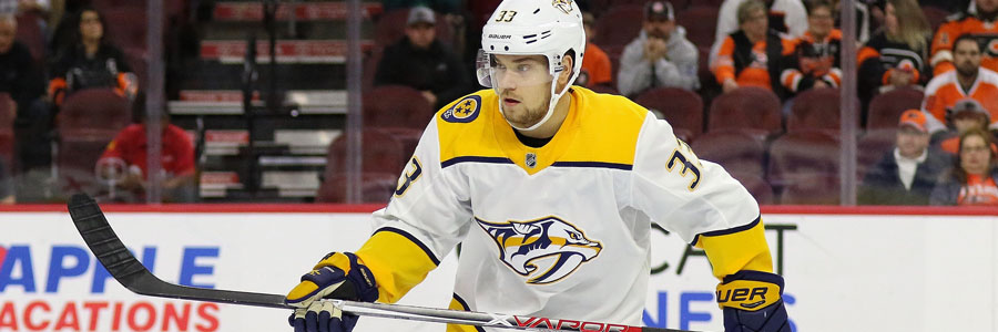 As the NHL Spread indicates, the Predators should be your betting pick against the Blues.